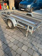 Motoraanhanger , remork, Ophalen, Zo goed als nieuw