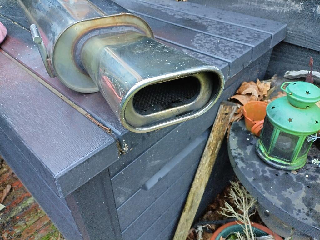 Fox einddemper golf 3 vr6 gti, Ophalen of Verzenden, Gebruikt