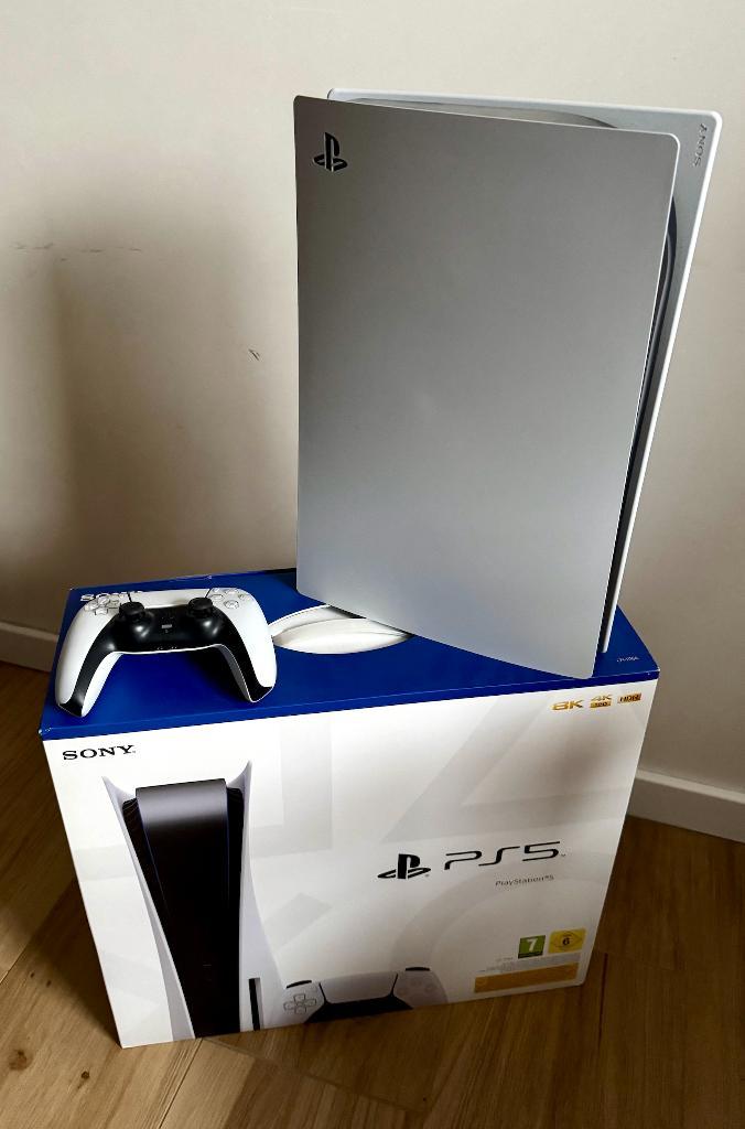 Sony Playstation 5 original - disk, Games en Spelcomputers, Spelcomputers | Sony PlayStation 5, Zo goed als nieuw, Playstation 5