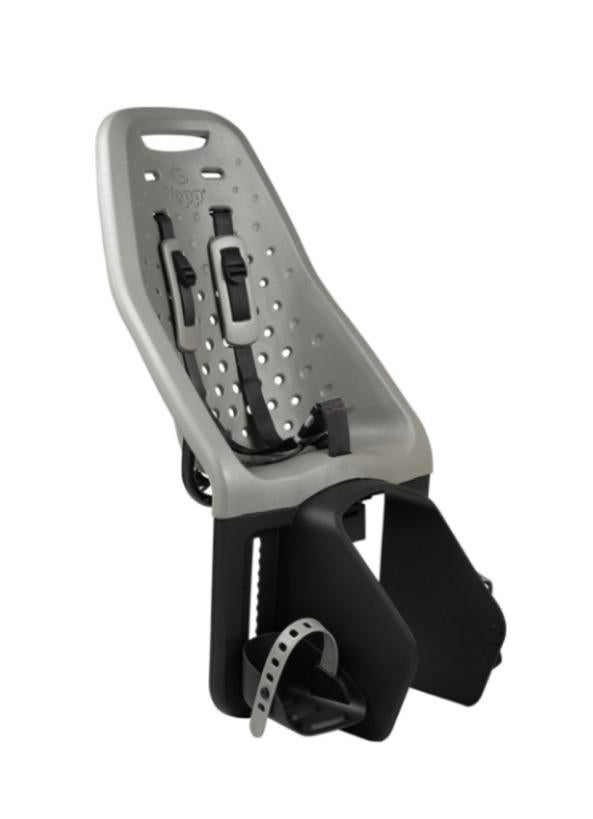 Fietsstoeltje Yepp Maxi Easyfit grijs, Fietsen en Brommers, Fietsaccessoires | Fietsstoeltjes, Gebruikt, Achterzitje, 9 t/m 18 kg