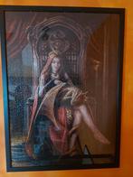 Decoratieve puzzel ingelijst, Ophalen