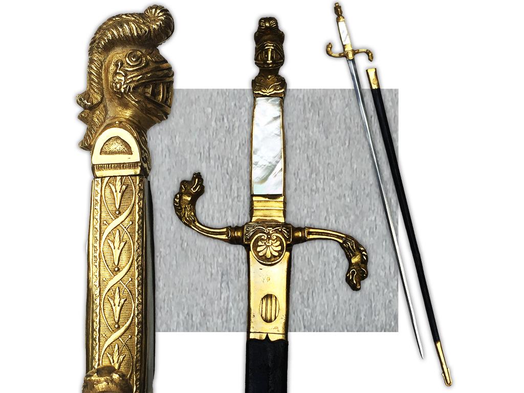 🚨RARE Sabre / Glaive de Luxe de général français Empire XIX, Collections, Envoi, Armée de terre, Épée ou sabre