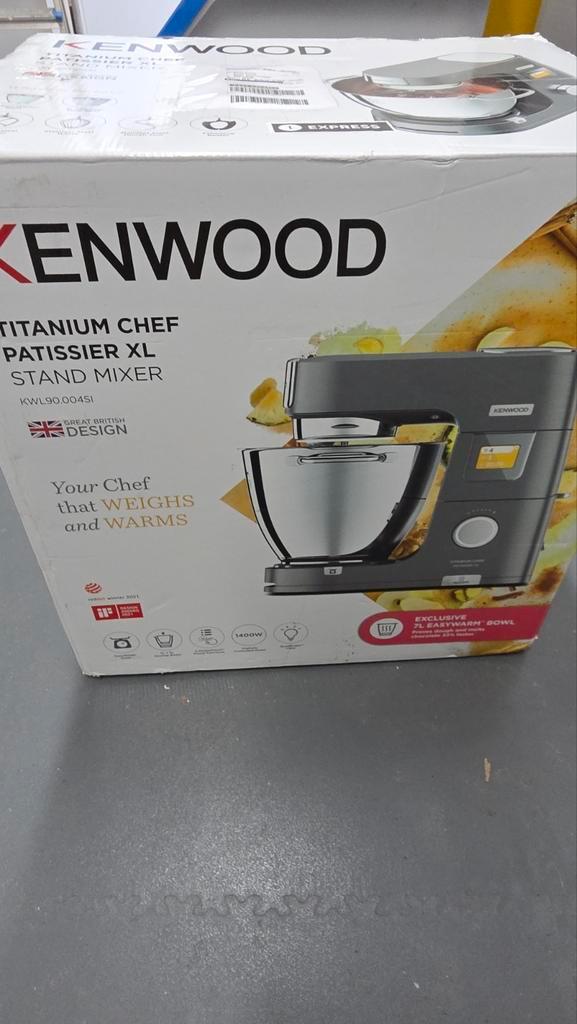 Kenwood Titanium Chef Patissier XL – BEAUCOUP D ACCESSOIRES, Elektronische apparatuur, Keukenmixers, 4 liter of meer, 3 snelheden of meer