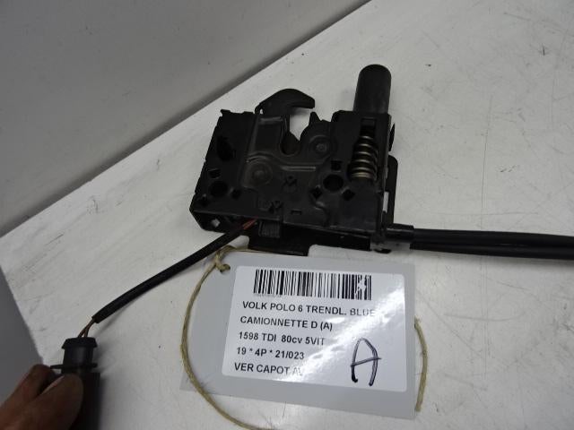 SERRURE CAPOT Volkswagen Polo VI (AW1) (8508235098065), Utilisé, Volkswagen