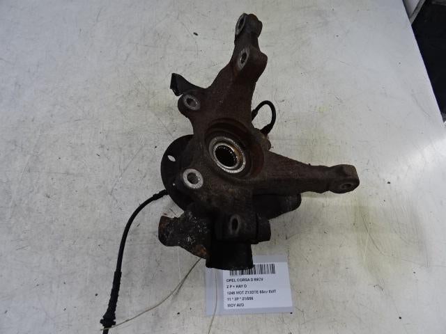 MOYEU DE ROUE AVANT GAUCHE Opel Corsa D (01-2006/12-2014), Autos : Pièces & Accessoires, Utilisé, Opel