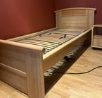 BED, Huis en Inrichting, Slaapkamer | Bedden, Ophalen, 90 cm, Eenpersoons, Bruin