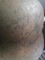 Duitse M42 Stahlhelm – NS64 – WO2, Verzamelen, Ophalen, Landmacht, Helm of Baret