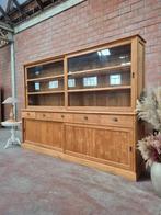 teak xxl 300cm buffetkast/vitrinekast art:57/26.1