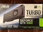 Asus GEFORCE GTX 1060 TURBO 6GB, Enlèvement ou Envoi, Utilisé