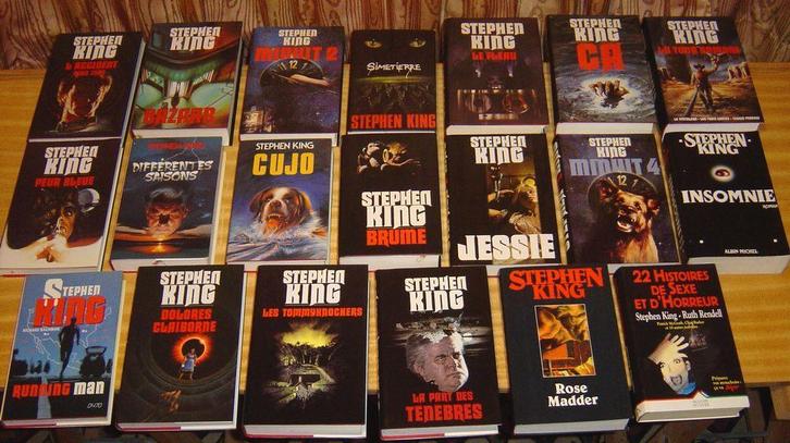 Stephen King - lot de 20 livres, Boeken, Thrillers, Gelezen, Ophalen