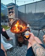 Tuinhaard/vuurkorf met zware stenen voet, Ophalen