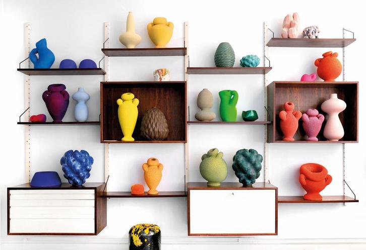 Wall unit Poul Cadovius - Danish design - Vintage, Huis en Inrichting, Kasten | Stellingkasten, Zo goed als nieuw, Ophalen