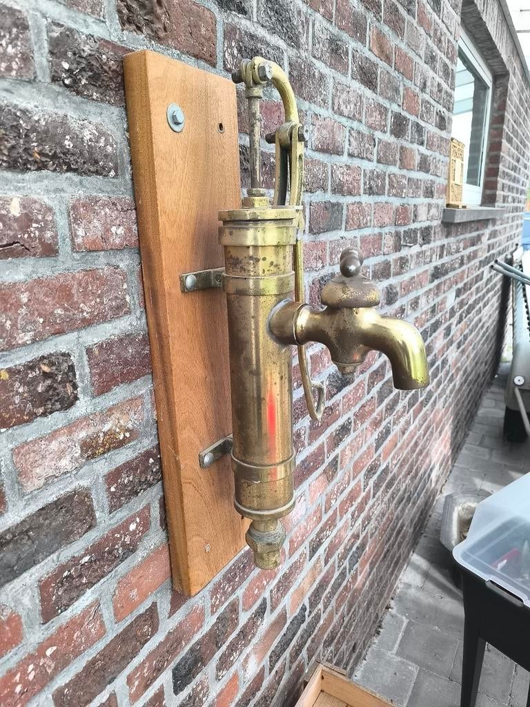 Koperen pomp, Tuin en Terras, Waterpompen, Ophalen