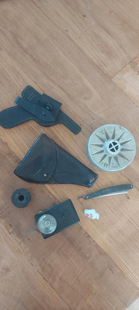 LOT mix. 90% origineel. PO8 open holster., Collections, Objets militaires | Seconde Guerre mondiale, Enlèvement ou Envoi