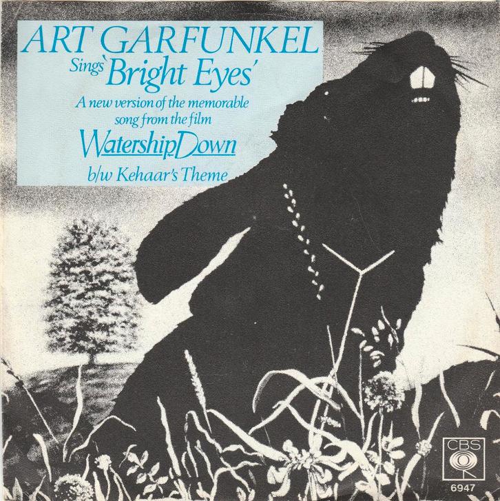 45T: Art Garfunkel: Bright eyes   SoftRock, Cd's en Dvd's, Vinyl Singles, Gebruikt, Single, Filmmuziek en Soundtracks, 7 inch