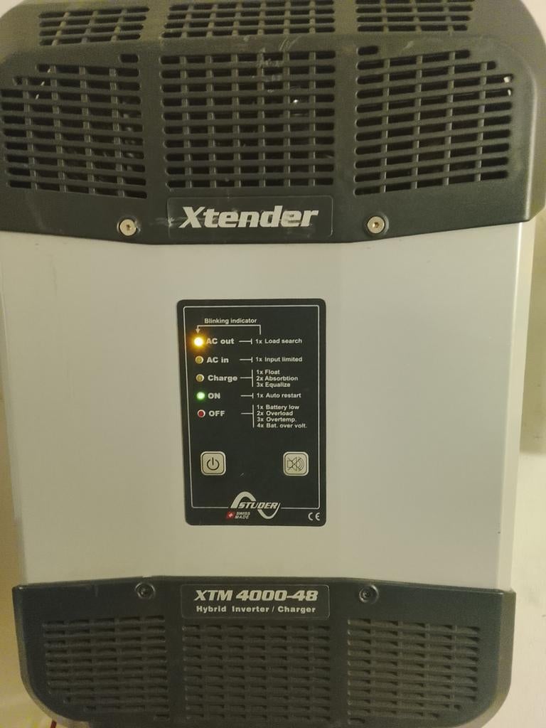 Studer omvormer  lader combi 48v 230v 4000w, Ophalen