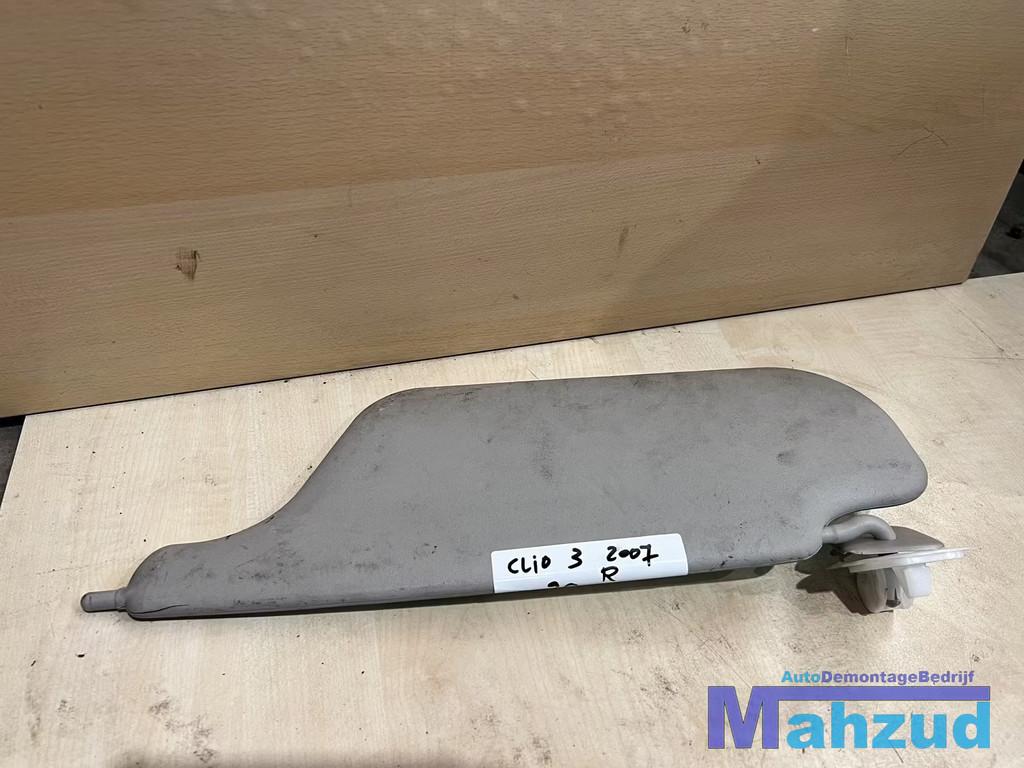 RENAULT CLIO 3 Rechts zonneklep 2005-2012, Autos : Pièces & Accessoires, Renault Group, Contact.group@renault.com, Renault, Utilisé