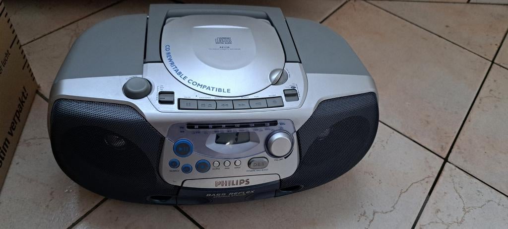 Radio-cd van Philips, Ophalen of Verzenden, Gebruikt, Radio, Met cd-speler
