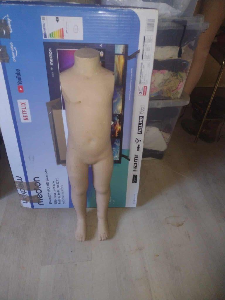 paspop kind, Ophalen, Zo goed als nieuw, Paspop