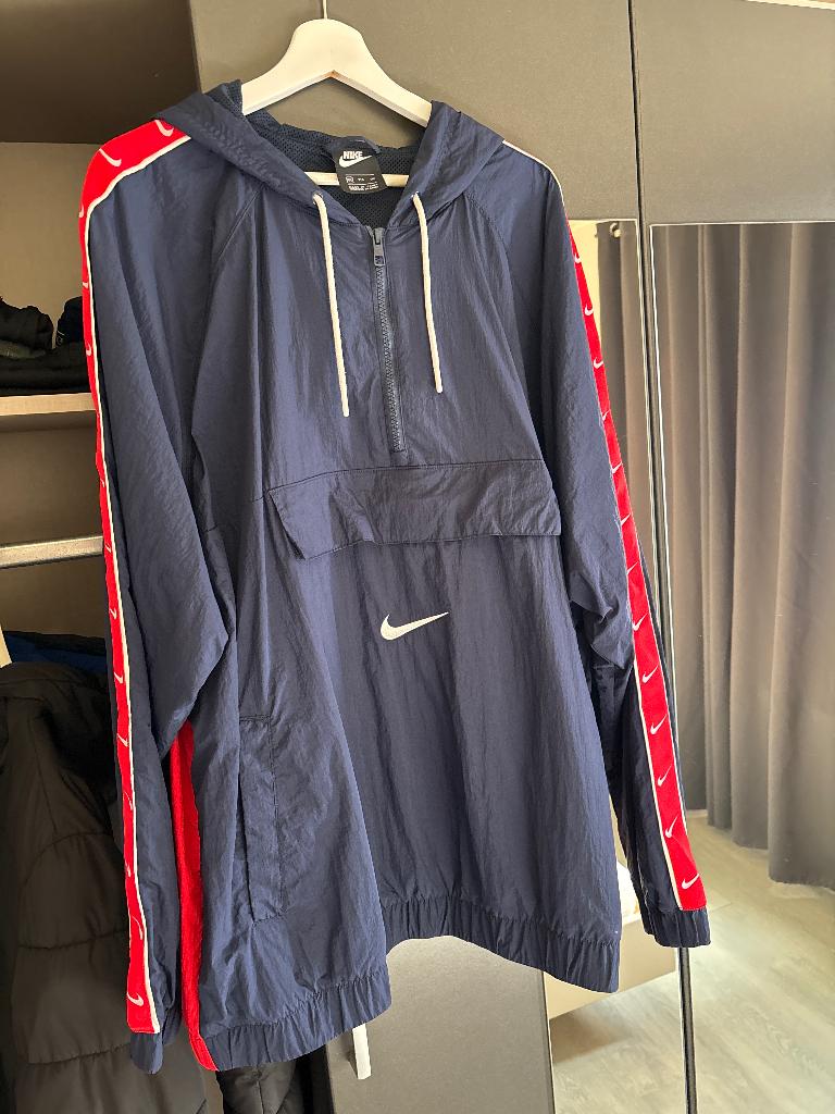 Veste, Kleding | Dames, Jassen | Zomer, Ophalen, Blauw, Maat 46/48 (XL) of groter, Nike