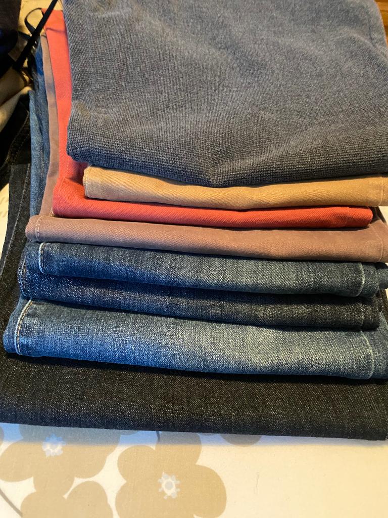 Heren kleding, Kleding | Heren, Broeken en Pantalons, Ophalen, Maat 52/54 (L), Blauw, Zo goed als nieuw