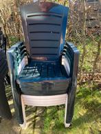 Chaise de jardin Keter Jardin verte et blanc  4 dispo/coul, Jardin & Terrasse, Enlèvement, Utilisé, Synthétique, Empilable