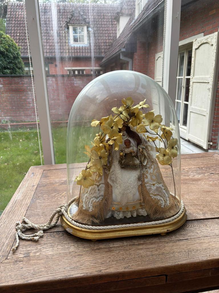 Stolp met maria en jezus 50cm, Ophalen, Gebruikt