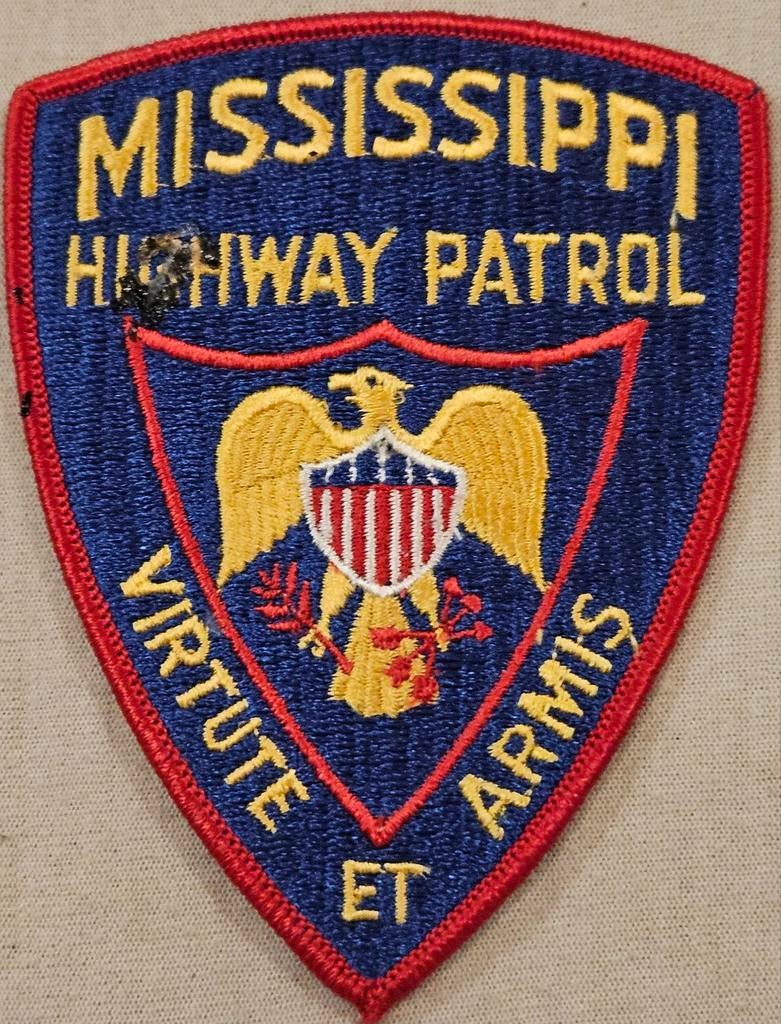 Mississippi Highway Patrol patch
De tekst op het, Ophalen of Verzenden