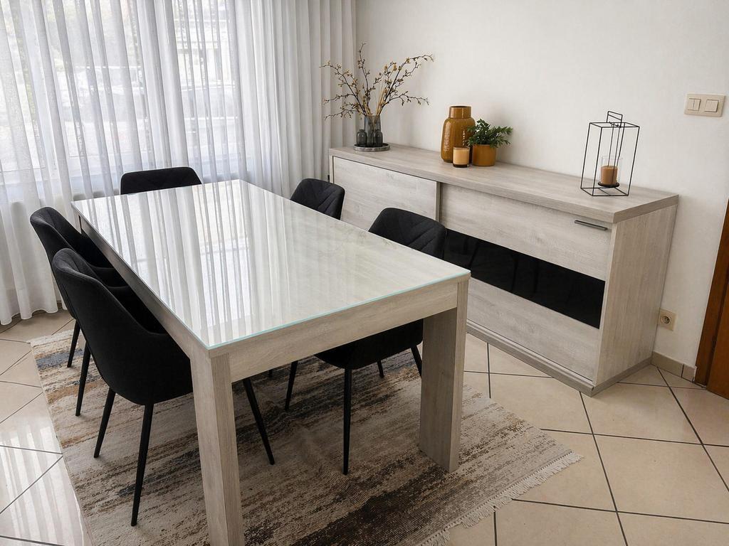 Salle a manger complete 5 chaises sur grace-hollogne, Maison & Meubles, Salles à manger complètes, Enlèvement