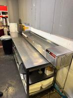 Table inox + saladette réfrigérée 2m – Diamond Compact Line, Articles professionnels, Enlèvement ou Envoi