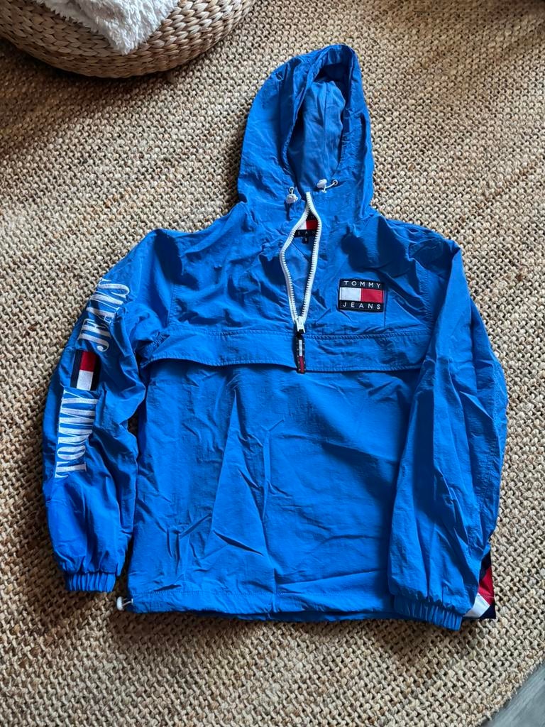 Veste coupe vent Tommy Hilfiger taille S, Enlèvement ou Envoi, Neuf, Taille 46 (S) ou plus petite, Bleu