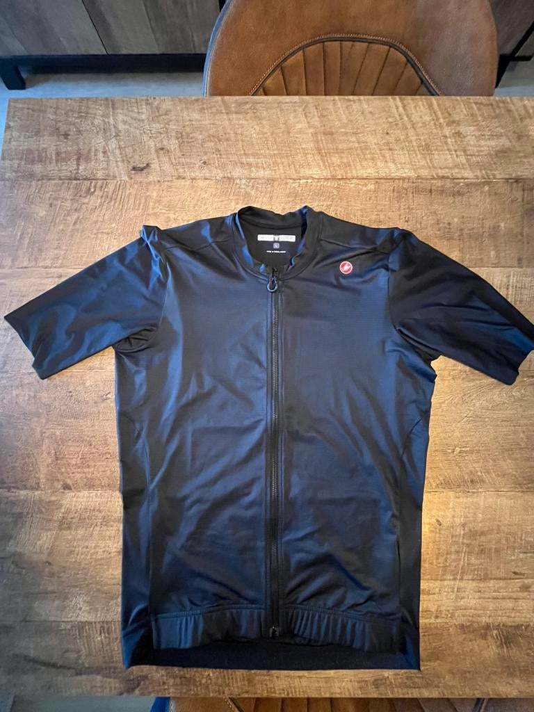 Castelli Espresso shirt L Zwart, Kleding | Heren, Sportkleding, Ophalen, Zo goed als nieuw, Zwart