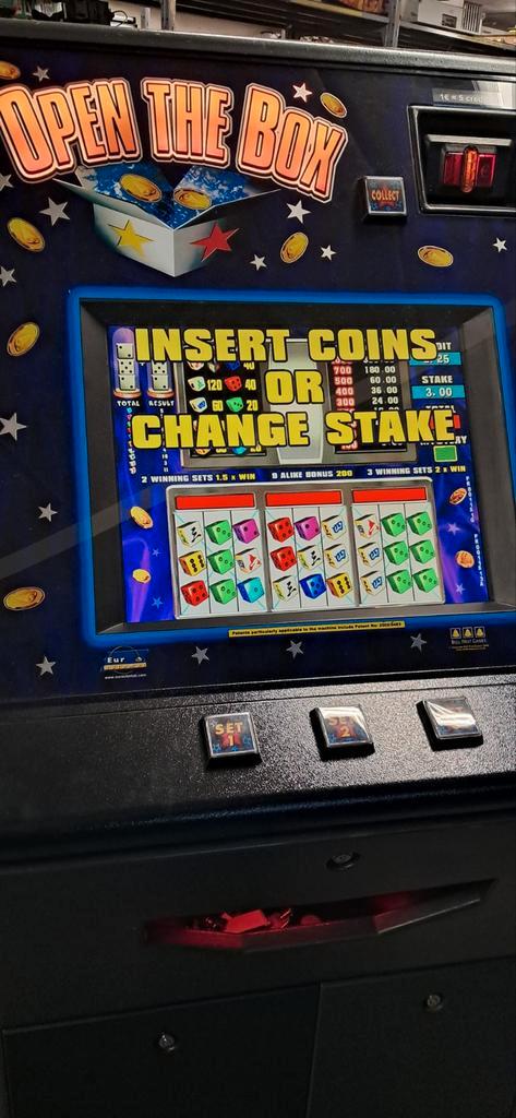 Gokkast Open the Box, Collections, Machines | Machines à sous, Enlèvement