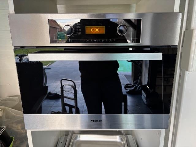 Miele Stoomoven, Electroménager, Fours, Utilisé, Encastré, 45 à 60 cm, 60 cm ou plus, Vapeur, Enlèvement