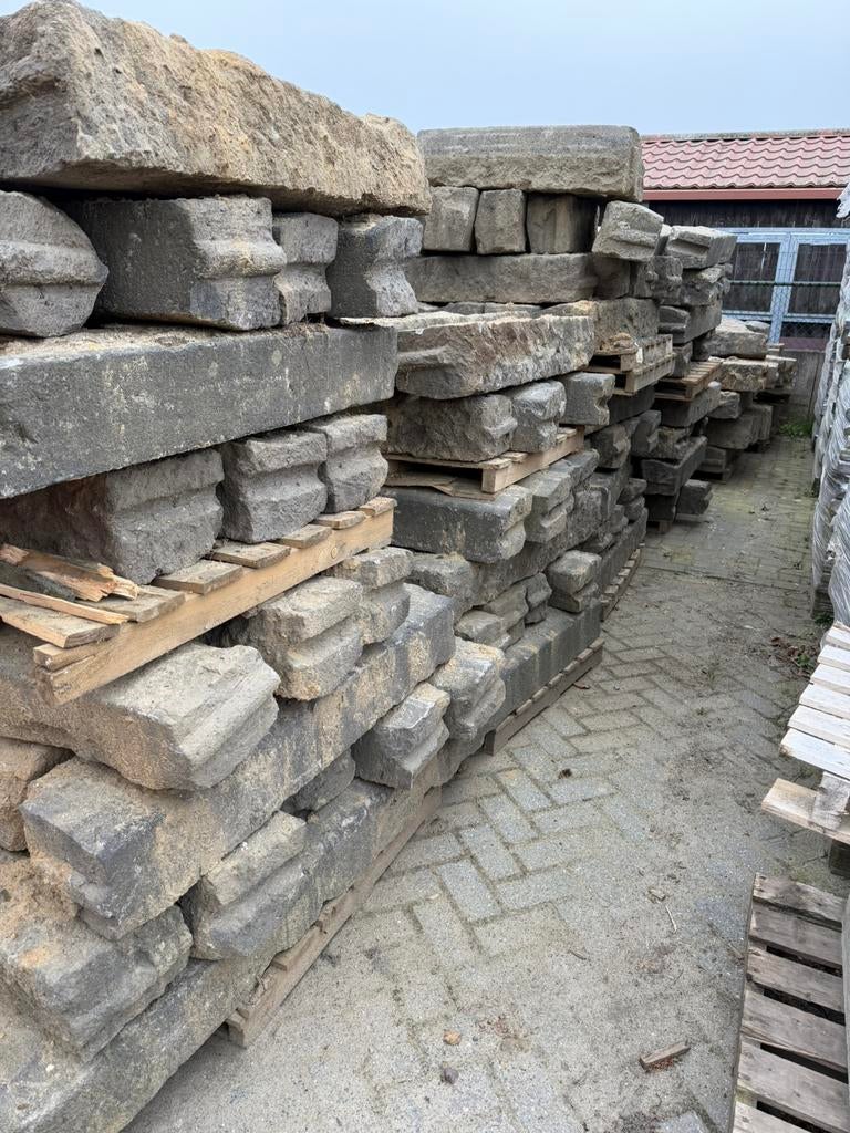 Basalt borduren, Tuin en Terras, Ophalen of Verzenden, Zo goed als nieuw