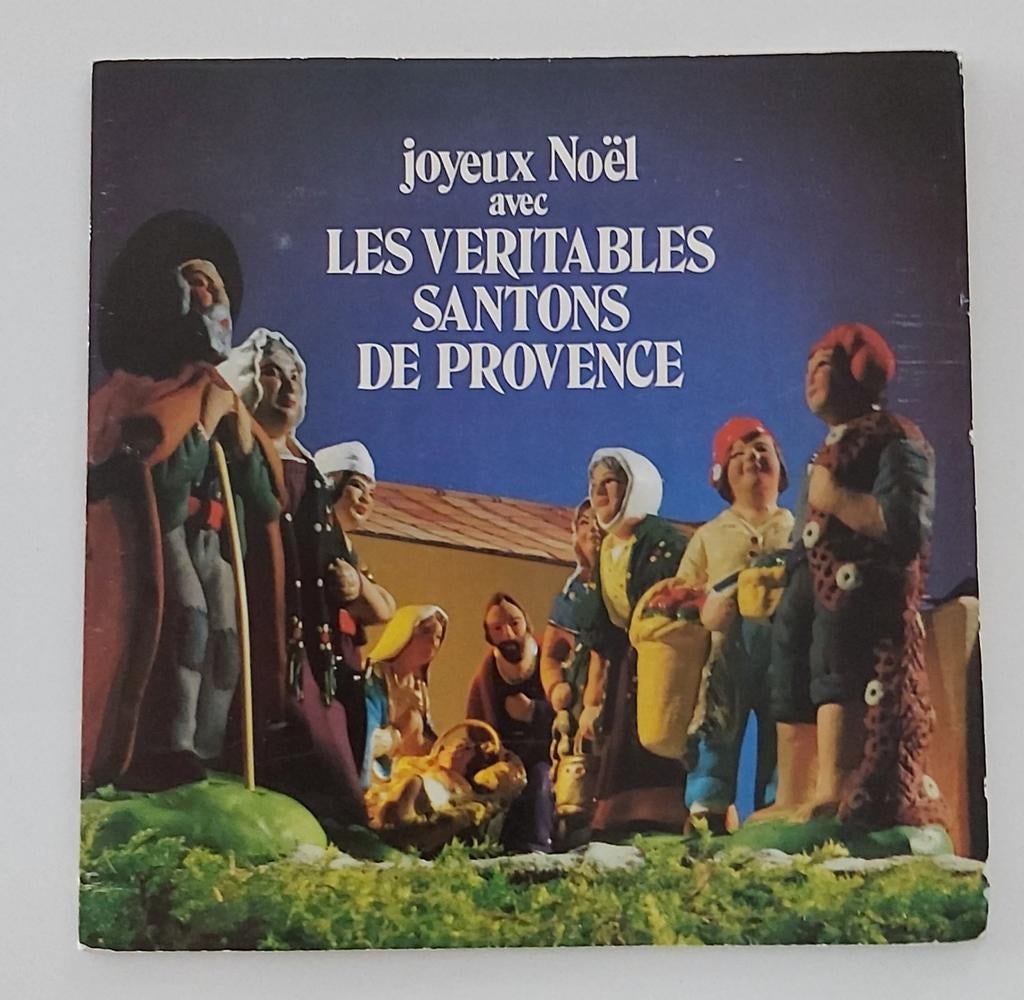 Vrolijk kerstfeest met echte Santons uit de Provence, Ophalen of Verzenden, Zo goed als nieuw, Vocaal