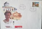 Paola Reine Koningin FDC Poste Italiane La Poste, Ophalen of Verzenden, Gestempeld