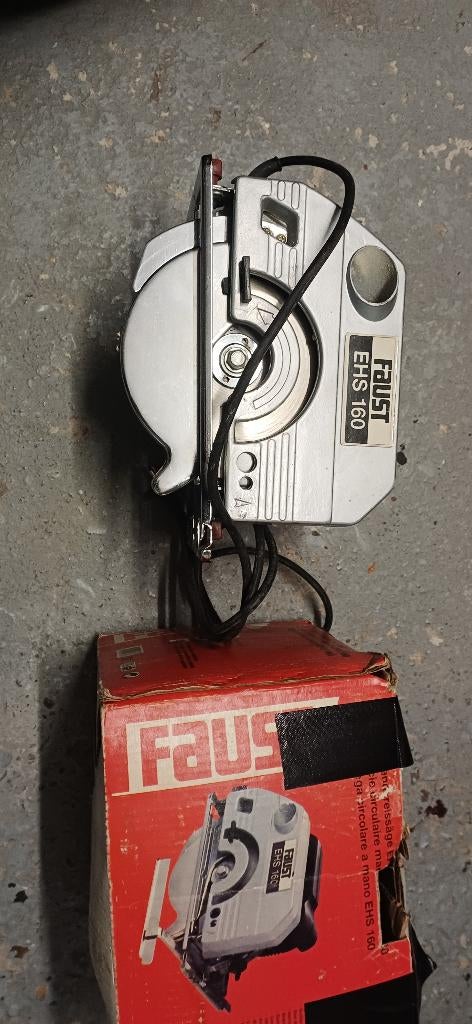 Scie circulaire faust, Enlèvement, Utilisé, Scie circulaire