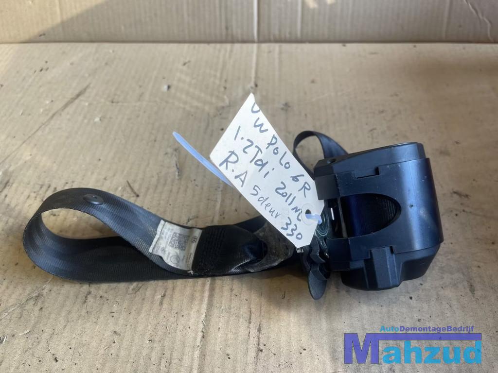VW POLO 6R Rechts achter Gordel 2009-2017 5 deurs, Gebruikt, Volkswagen, Volkswagen AG, Vw@volkswagen.de