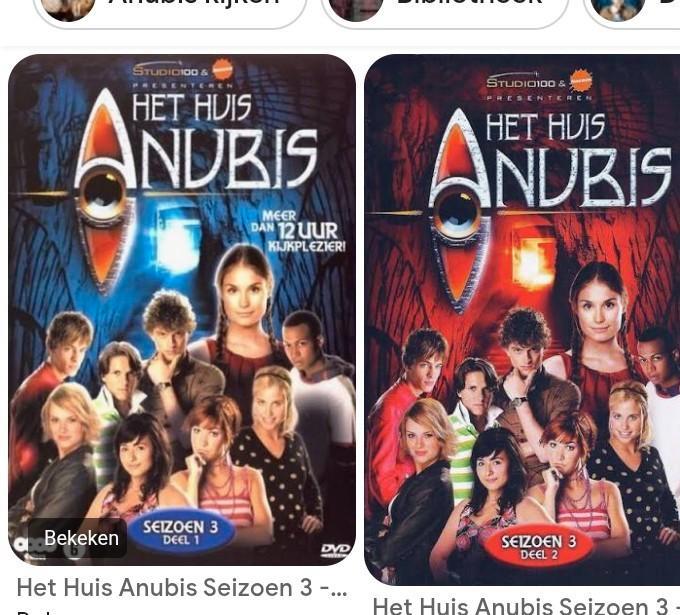 Gezocht! Seizoen 3 het huis anubis, Cd's en Dvd's, Blu-ray, Zo goed als nieuw, Ophalen of Verzenden