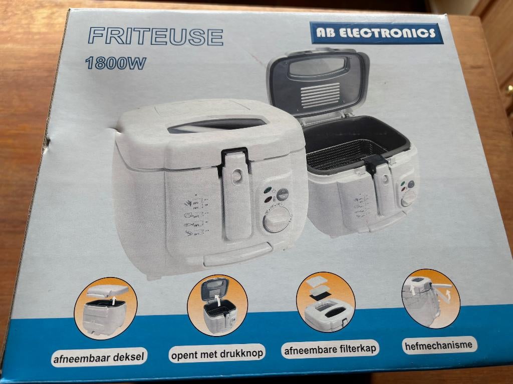 NIEUWE Friteuse ongebruikt, Elektronische apparatuur, Frituurpannen, Ophalen, Nieuw, Uitneembare binnenpan