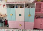 Kinderkast IKEA SMÅSTAD / PLATSA – pastel kleuren, Ophalen, Gebruikt, Kast, 50 tot 70 cm