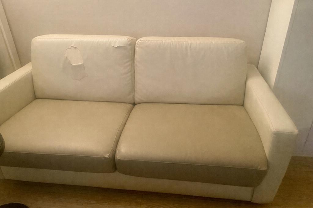 Zetelbed, Ophalen, Strak modern, Gebruikt, 100 tot 125 cm