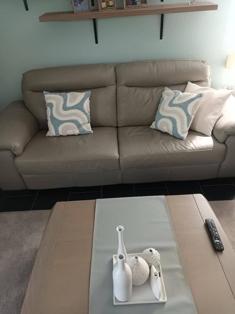 Lederen zetels te koop, Ophalen