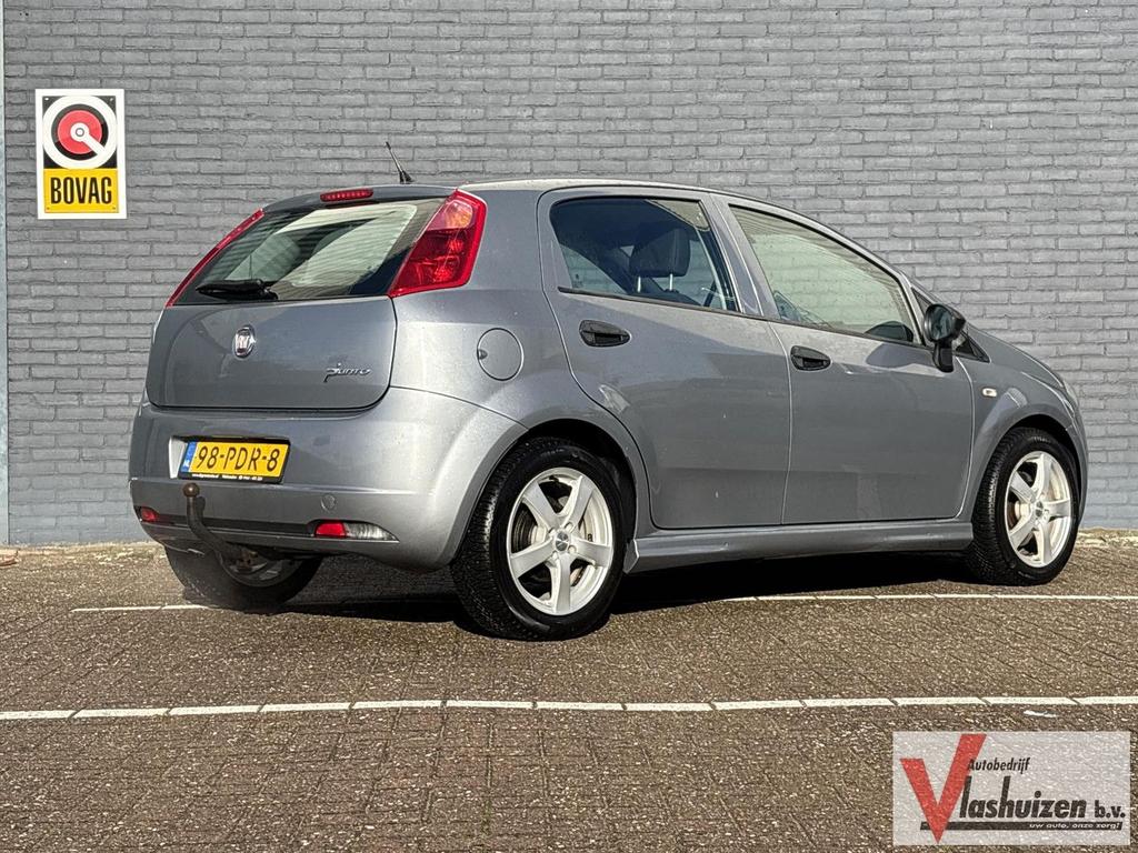 Fiat Grande Punto 1.3 M-Jet Actual | 5-Deurs | Airco | APK 0, Auto's, Fiat, Zwart, Grande Punto, Bedrijf, Elektrische ramen