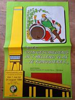 Affiche Gambrinus jaar van het bier 1986 tentoonstelling, Ophalen of Verzenden