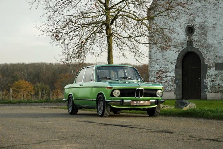 BMW 2002 Tii - Vert Taiga, Autos, BMW, Entreprise, Achat, Autres modèles, Jantes en alliage léger, Pack sport, Essence, Coupé