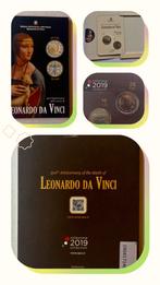 2€ + 1€ Italië 2019, LEONARDO DA VINCI.. BOVENKANT.., Postzegels en Munten, Munten | Europa | Euromunten, Setje, 2 euro, Ophalen of Verzenden