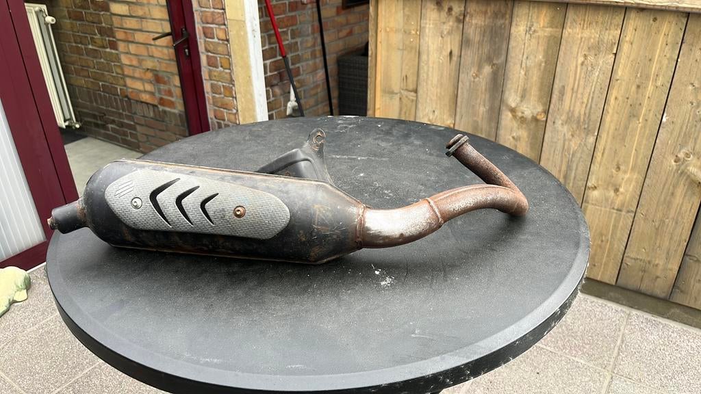 Uitlaat polini original piaggio, Ophalen