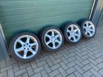 Originele Mercedes Hoedus velgen 17 inch breedset (W203), Auto-onderdelen, Banden en Velgen, Ophalen, Gebruikt, 17 inch, Band(en)